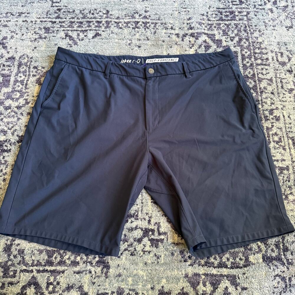 Johnnie-O 9” Inseam Cross Country Prep-Formance Shorts High Tide Sz 40 - Picture 2 of 6